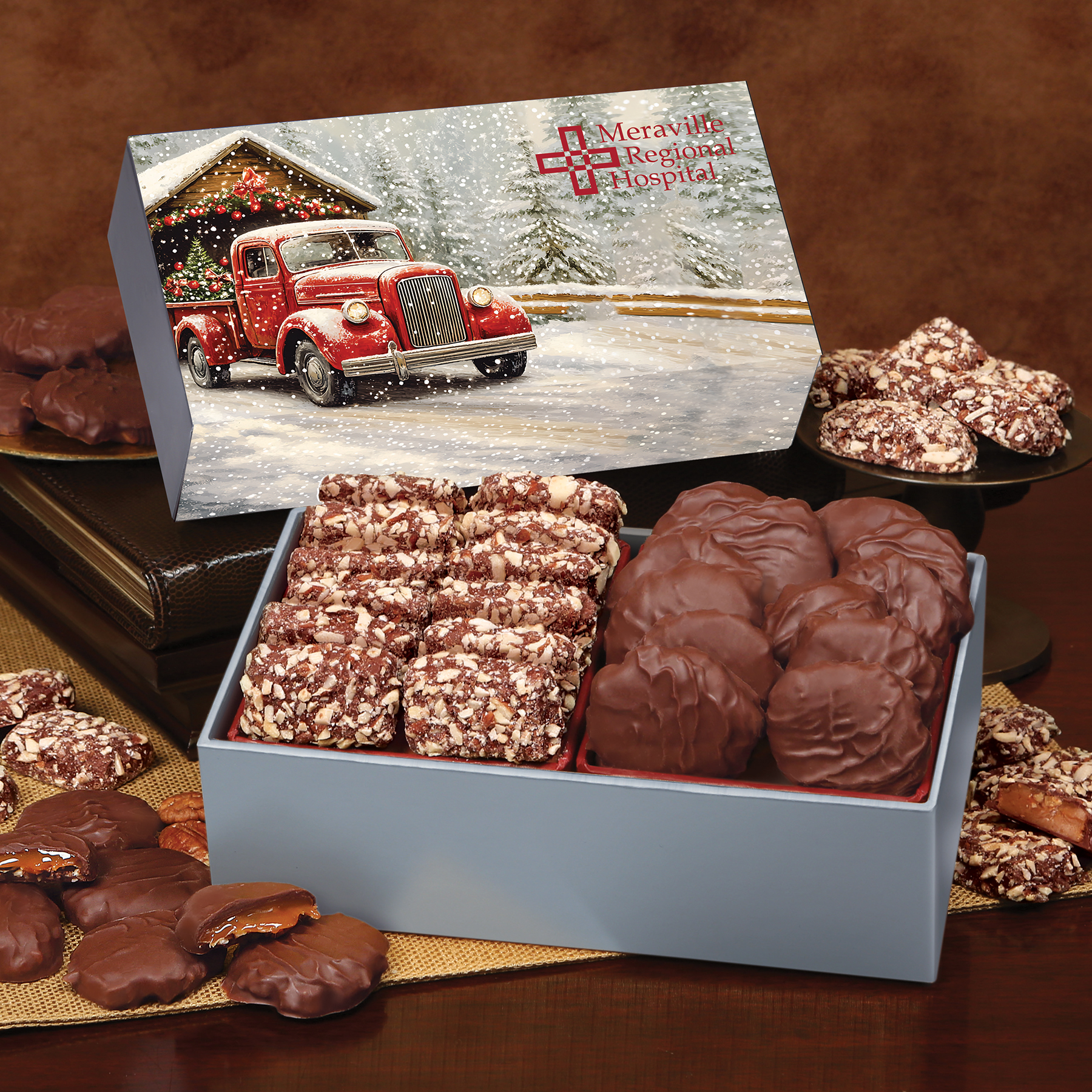 Toffee & Pecan Cluster Gift Box — product view 1