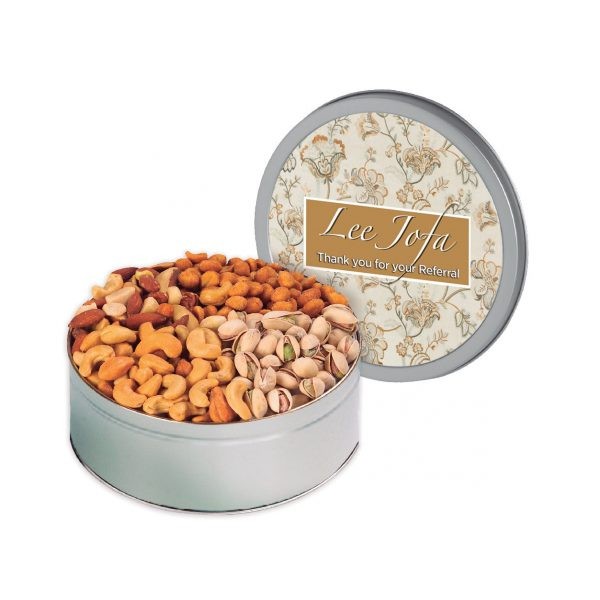 Gourmet Nut Keepsake Tin gourmet nut assortment