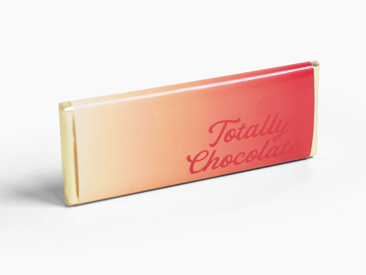 Custom Chocolate Wrapper Bars — product view 1