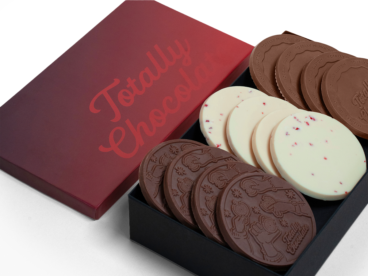 Custom Chocolate Cookie Gift Box — product view 1